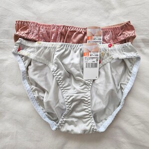 2 x Silky Bikini Panties from Japan (size 14 Aus/UK & 7/US)