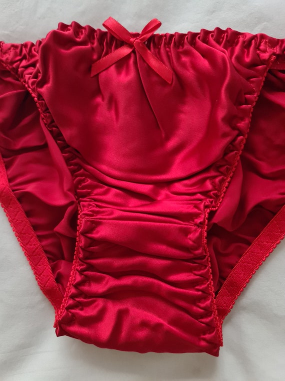 Silky String Bikini Panties (size 10 Aus/UK & 5/US) Gem