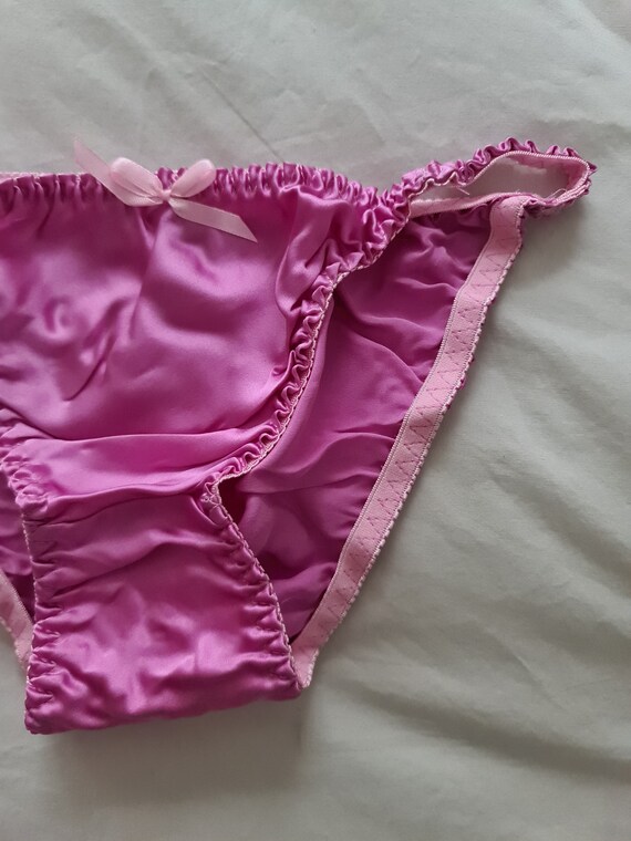 Silky String Bikini Panties (size 1012 Aus/UK & 56/… Gem