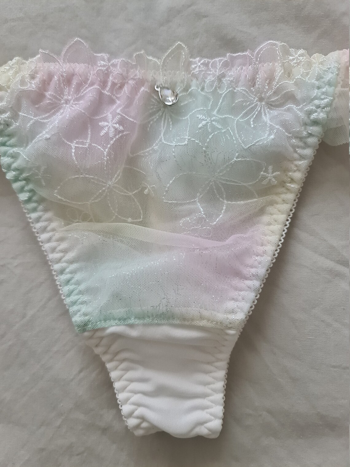 Silky Thong Flutter Panties from Japan size 10 Aus/UK & 5/US | Etsy