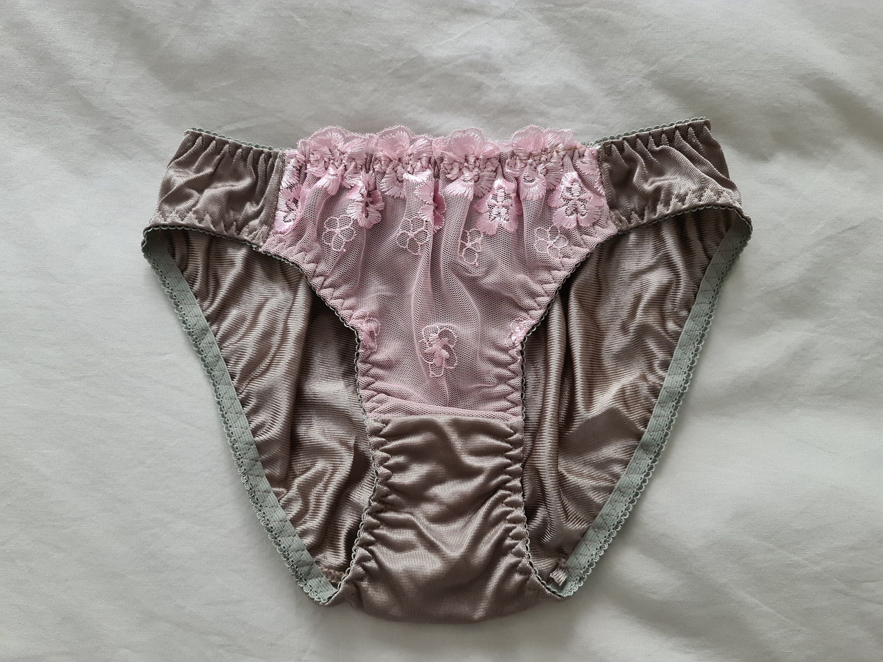 【日本入手困難】Embroidered silk and wool panties Silky Bikini Panties From Japan (size 12 Aus/uk & 6/US) - Etsy
