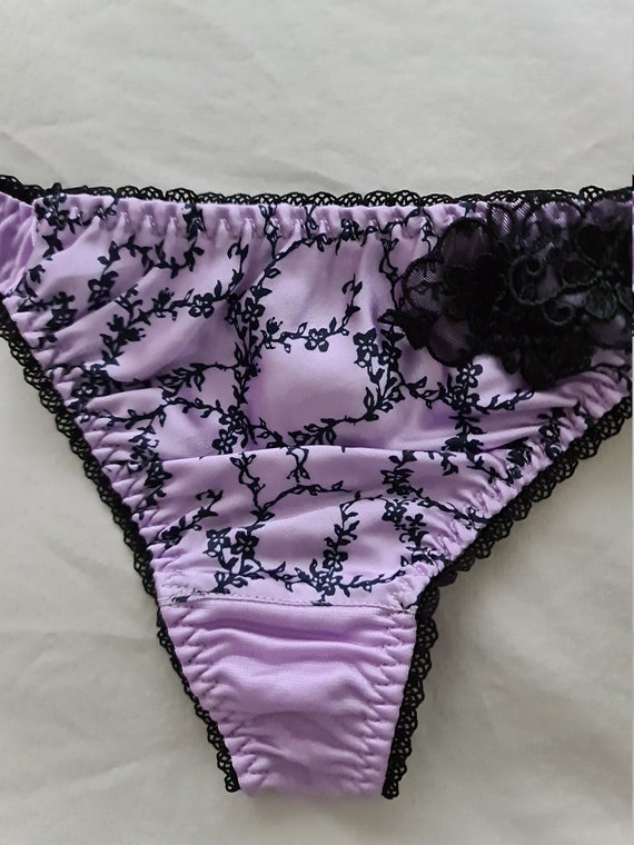 Silky Satin Thong Panties From Japan size XS 8-10 Aus/uk & 4-5/US