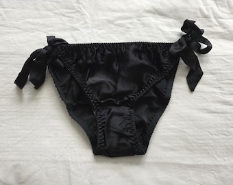 Silky Side Tie String Bikini Panties (size 14 Aus/uk & 7/US) - Etsy