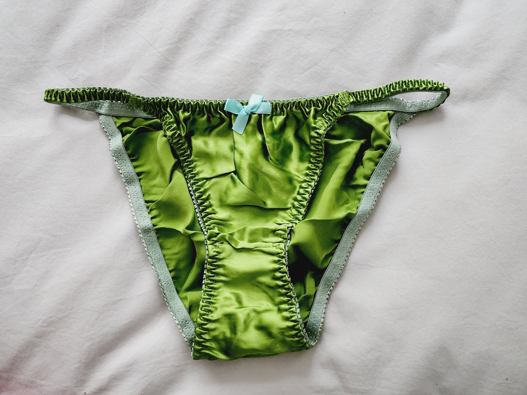 Silky String Bikini Panties size 1416 Aus/uk & 78/US Etsy