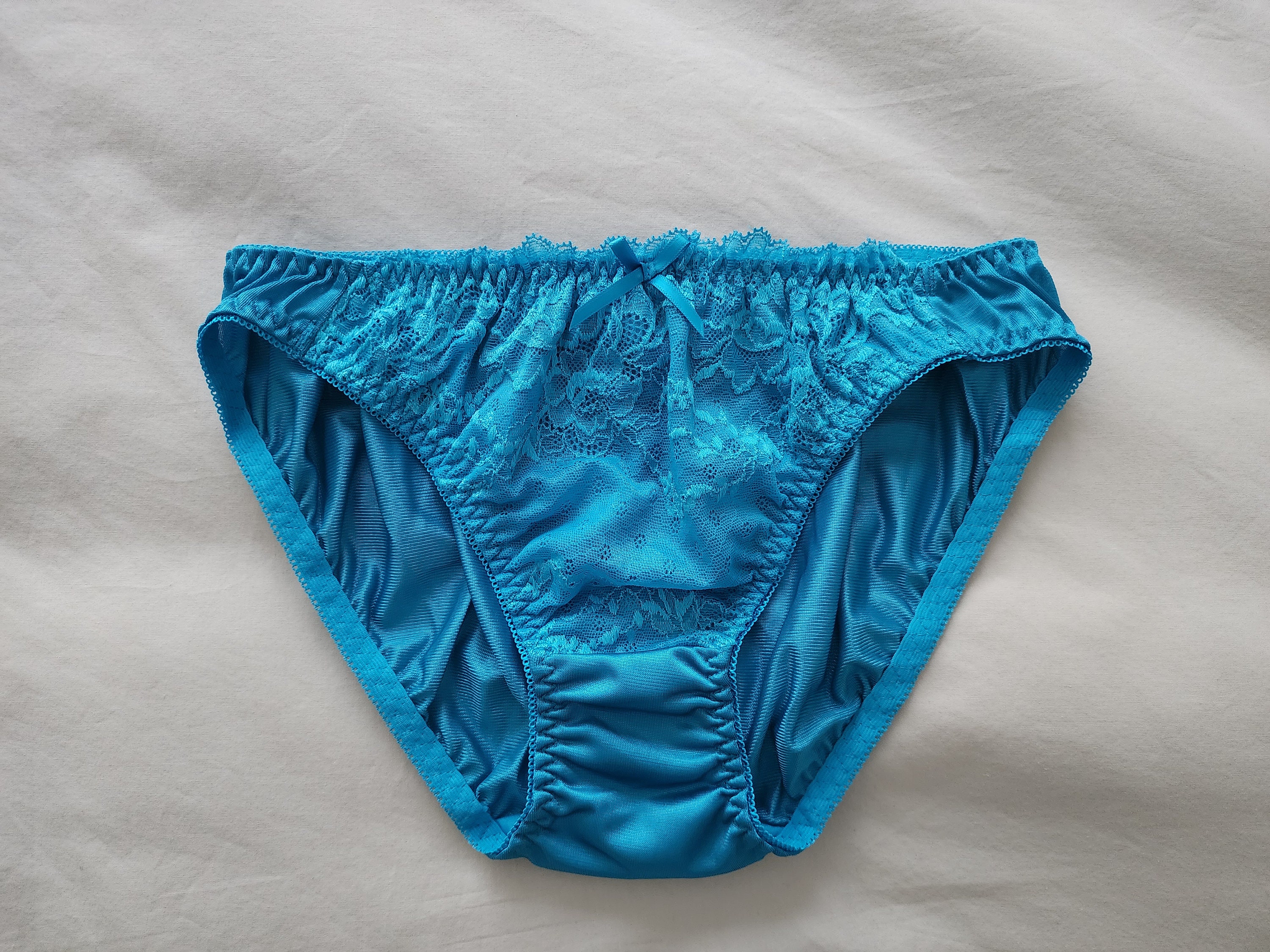 teal blue panties