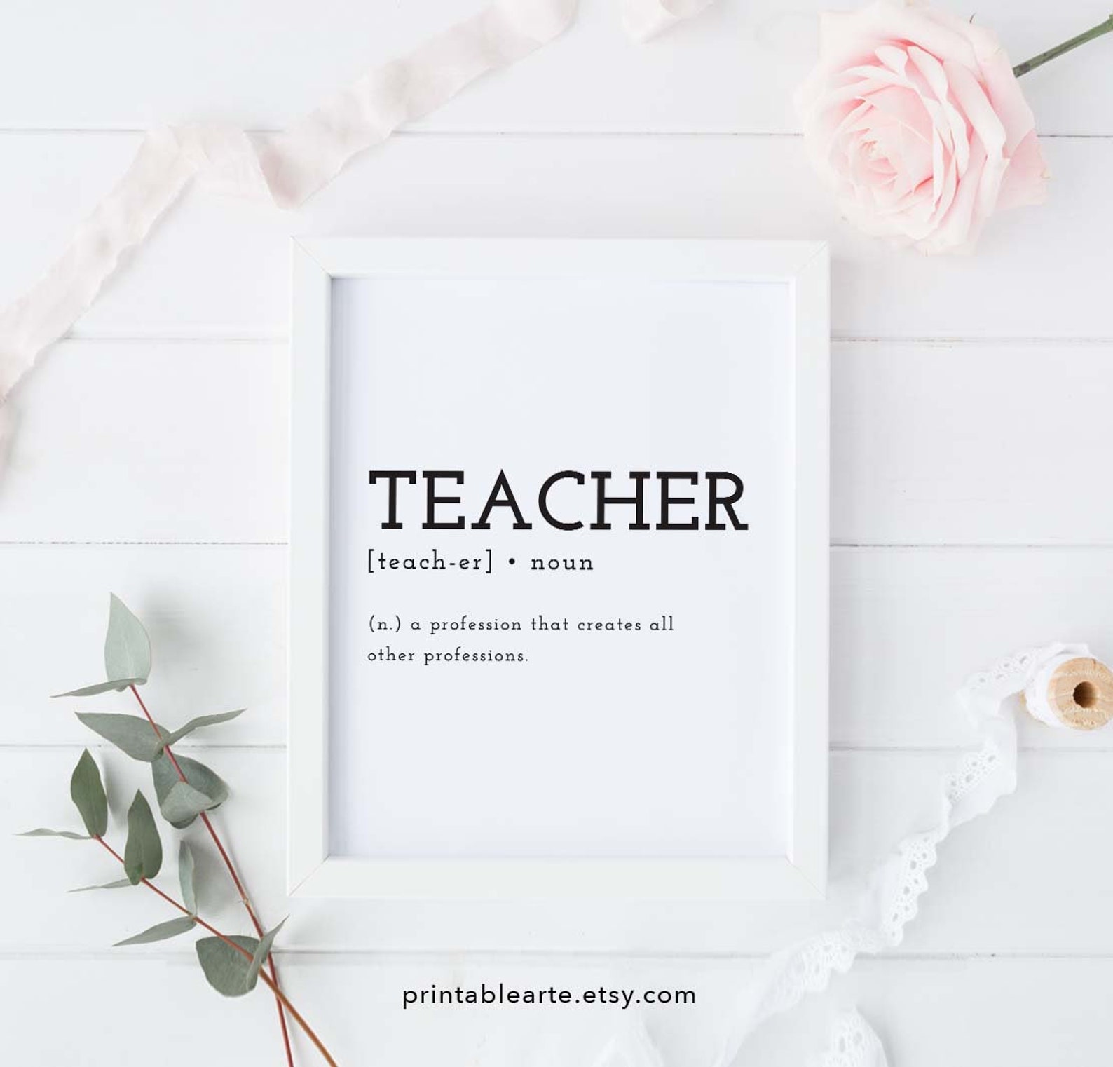 Teacher Teacher Definition Definition Wall Art Prints Etsy