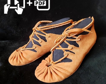 DIY Leather Sun Sandals Tutorial and Pattern (PDF & Video)