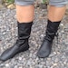 DIY "wrap-up" Boots, Moccasins VIDEO & PDF Tutorials+patterns ...