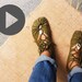 DIY ''Sun Sandals'' Video & PDF Tutorial + Patterns / Handmade Barefoot Sandals Puckered Toes/ Soft-Sole Leather Shoes / Minimalist Footwear 