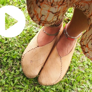 DIY "Heart" Moccasins VIDEO + PDF Tutorials & Patterns / Handmade Barefoot-Shoes / Minimalist Soft-Soled Leather Shoes / Homemade Shoemaking
