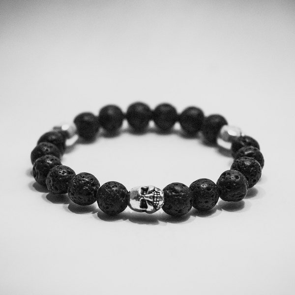 Bracelet Tête de Mort / Skull Bracelet Pk09