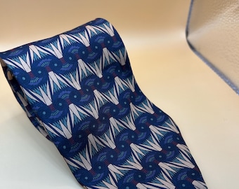 100% Italian Silk Vintage Gant Neck Tie