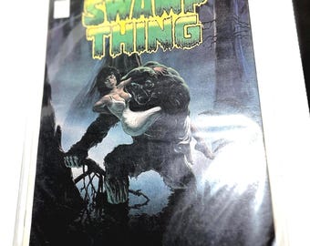 1982 DC Comics Swamp Thing Annual No. 1, Excellent Vintage Condition