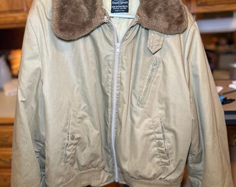 Cooper Fifth Street  VTG Bomber Jacket with Sherpa Lined Collar