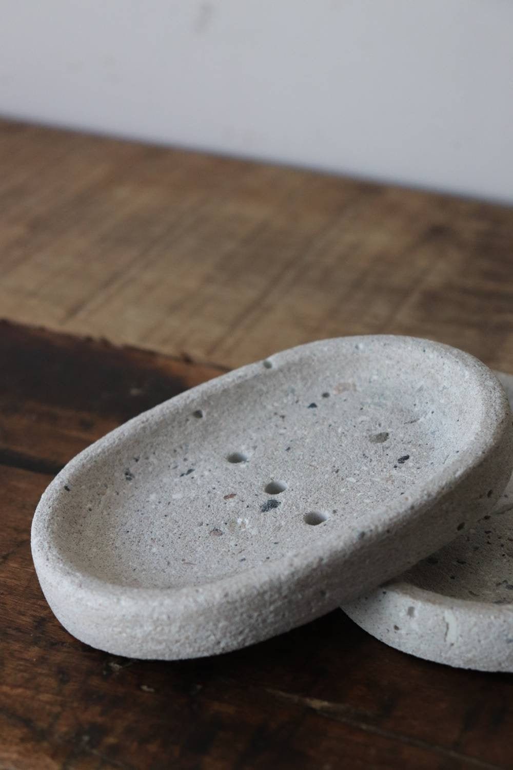 Rustic Concrete Soap Dish Etsy