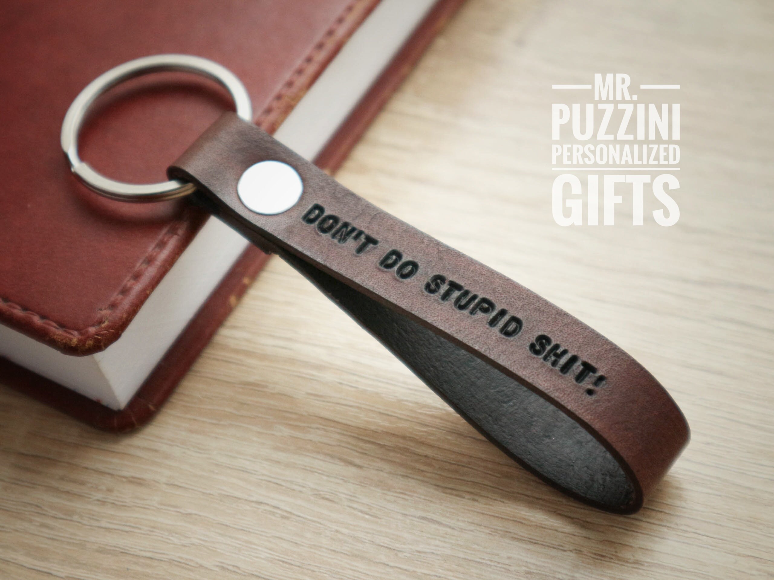 first car key chain Don/'t do stupid shit Custom engraved keychain Gift for Teenagers Gift for son