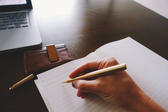 Faith can move mountains {Brass Pen} Faith can move mountains {Brass Pen}