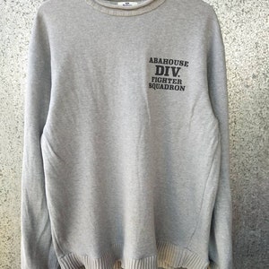 Vintage ABAHOUSE sweatshirt Japanese brand sweatshirt made in japan
