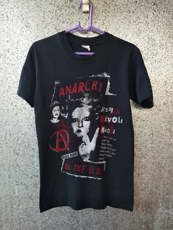 Sex Pistols Anarchy In The UK バンドTシャツ 海外限定 Vintage Sex Pistols Anarchy in the Uk Punk Rock Band T-shirt