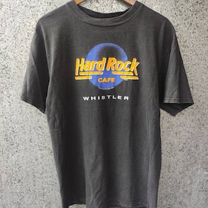Vintage 80s Vintage Hard Rock Cafe t shirt limited Whistler Canada