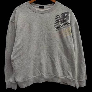 Vintage 90s Vintage New Balance Sweatshirt big logo spell out jumper