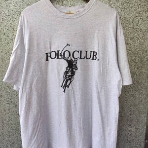 Vintage 90s Vintage Polo Club t shirt spell out tee Polo Ralph Lauren