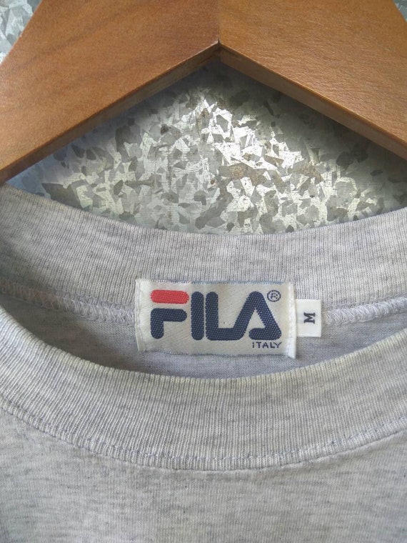 Fila big best sale logo t shirt