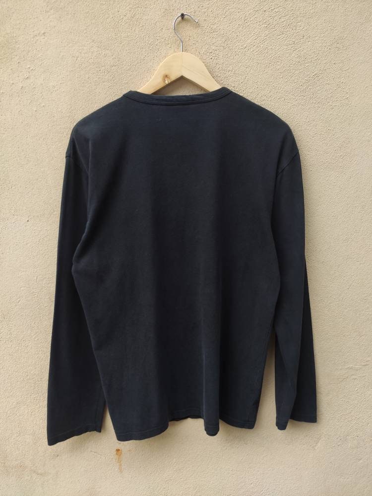 90s-00s “agnes b.” black hoodie 90年代 アニエスベー ハの字