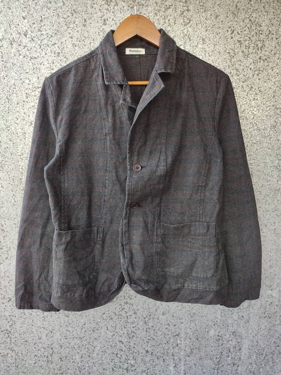 Plantation by Issey Miyake Light Jacket Cardigan Button