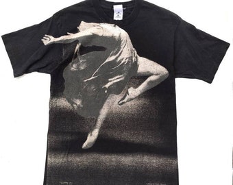 Vintage 90s Vintage Dance to the Max t shirt full print art tees mosquito head