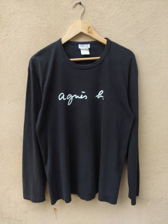 人気ランキング Shirt T B Agnes Vintage 90s Vintage Long Etsy - Out Spell Sleeve Tシャツ(半袖+袖なし)