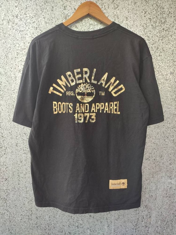 Vintage Timberland t shirt big logo Timberland spell out tee outdoor