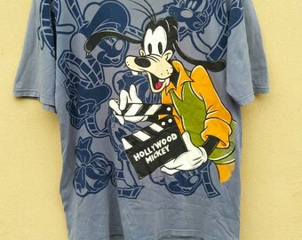 Vintage Hollywood Mickey shirt / Mickey Mouse shirt made in usa / Goofy t shirt