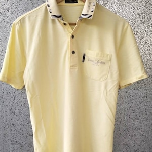 Vintage Franco Valentino Polo camiseta / Polo de diseñador