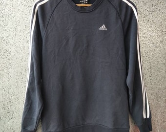 Vintage Adidas Equipment small logo embroidery sweatshirt three stripes