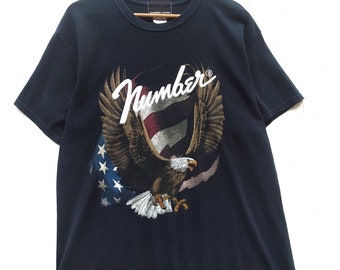 Vintage Number Nine t shirt Eagles