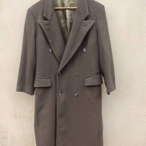 Vintage Christian Dior Monsieur Long Coat Wool Double Breast coat