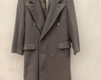 Vintage Christian Dior Monsieur Long Coat Wool Double Breast coat