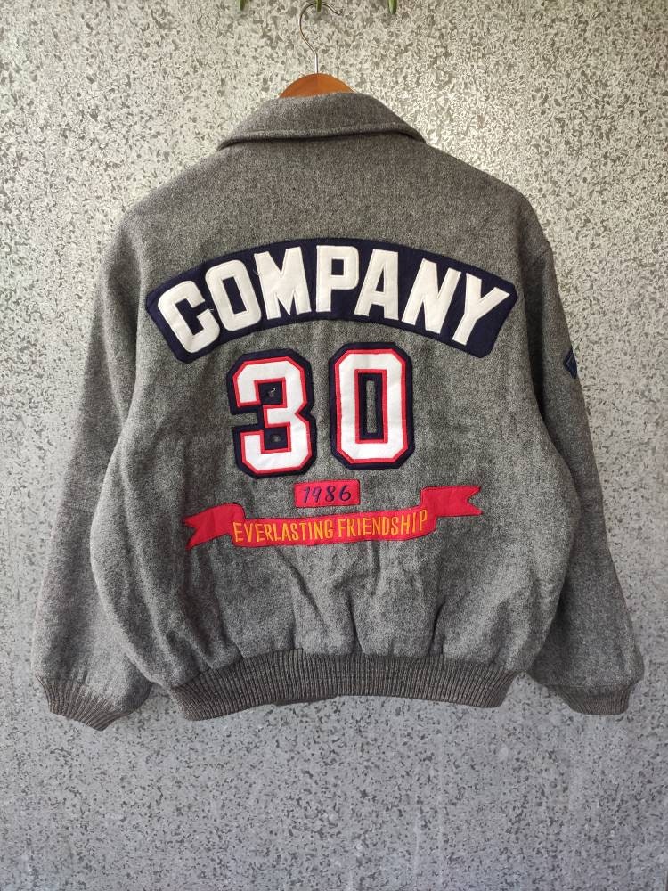 ジャケット・アウター 80s vintage McGREGOR wool bomber jacket Vintage 80s Vintage Mcgregor Jacket Bombers Wool Jacket