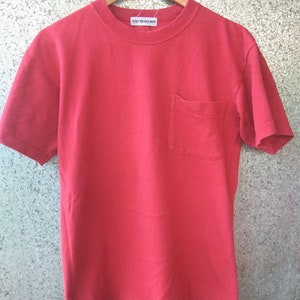 Vintage Issey Miyake Men t shirt single pocket Made in Japan Japanese Brand designer