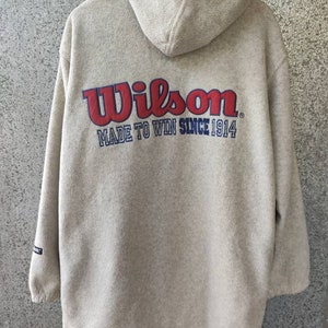 Vintage 90s Vintage Wilson jacket reversible hoodies wilson spell out