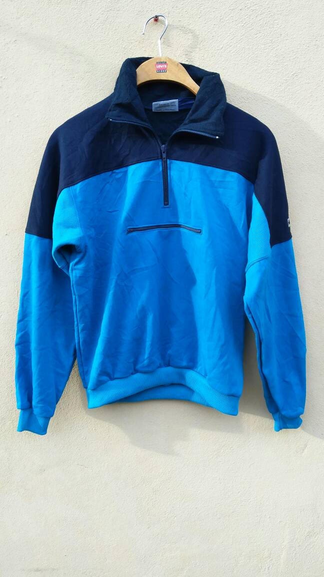Mont-bell, Vintage Montbell / zero point sweatshirt half zipper crewneck jumper