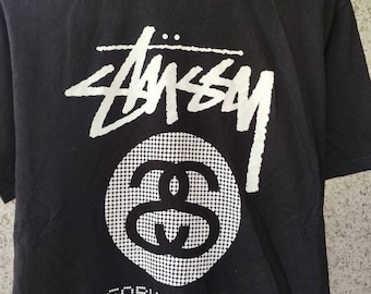 Rare Stussy X Sophnet t shirt spell out tee streetwear