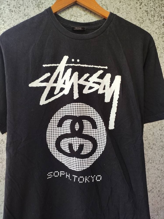 Rare Stussy X Sophnet T Shirt Spell Out Tee Streetwear - Etsy Rare Stussy X Sophnet T Shirt Spell Out Tee Streetwear - Etsy