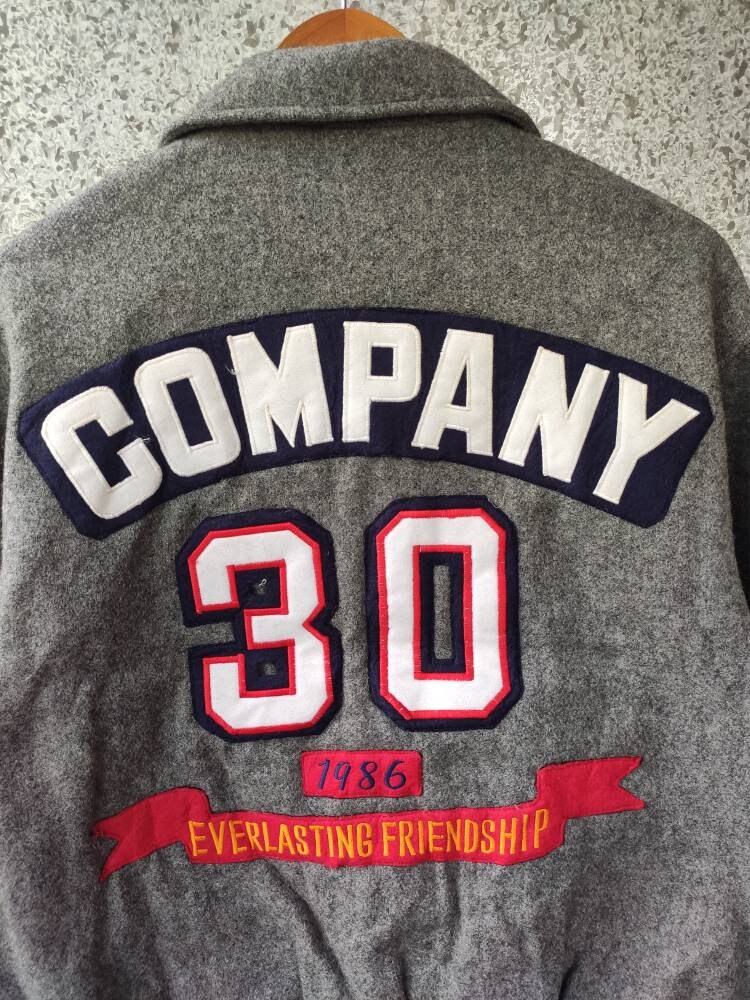 Vintage 80s Vintage Mcgregor Jacket Bombers Wool Jacket