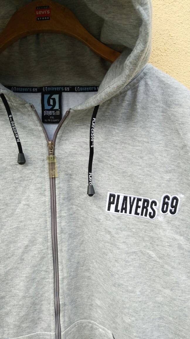 Player 69 Zipper Hooded the Leader of Hip Hop Hoodies Big Logo