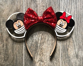 Mask It Up 3D Mouse Ears