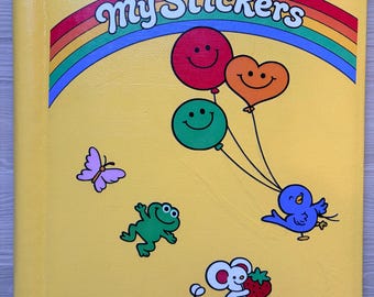 80’s vintage inspired Sticker Album.