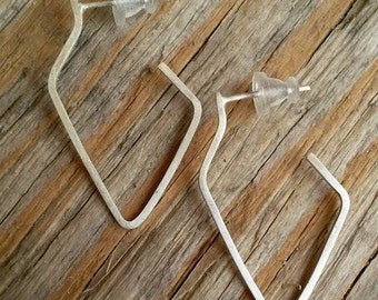 Earrings - THIN - diamond