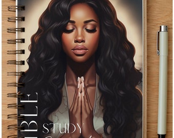 Deepen Your Faith: Interactive Bible Study Journal with Guided Prompts - 50 Pages Digital Download